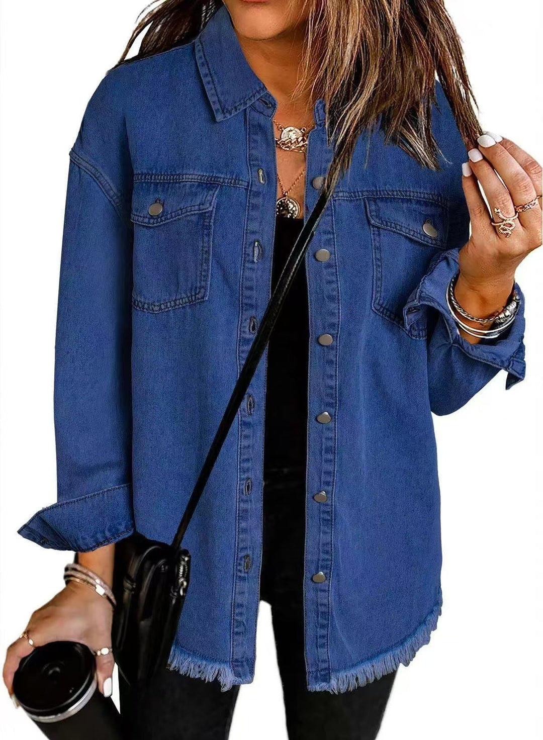 Sylvie - Relaxed Fit Button-Up Jacket
