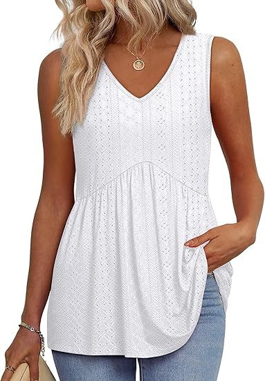 Lyssa – Draped V-Neck Tank Top