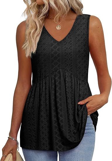 Lyssa – Draped V-Neck Tank Top