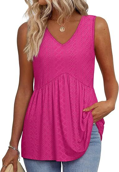 Lyssa – Draped V-Neck Tank Top