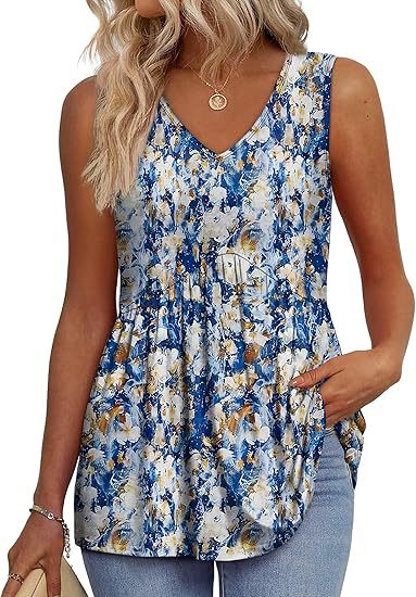 Lyssa – Draped V-Neck Tank Top