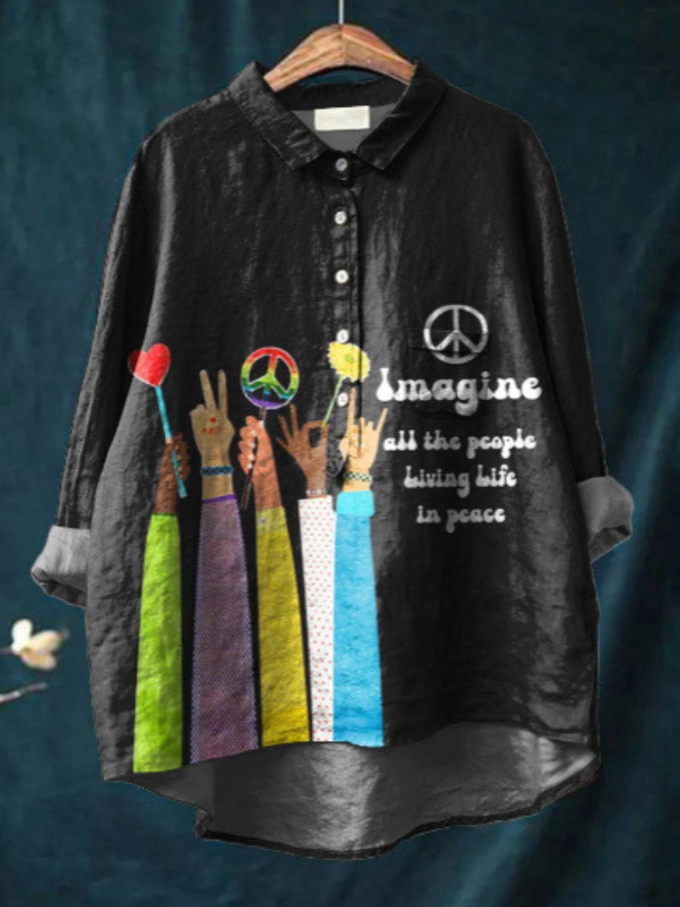 Jasmine – Bohemian Peace Shirt