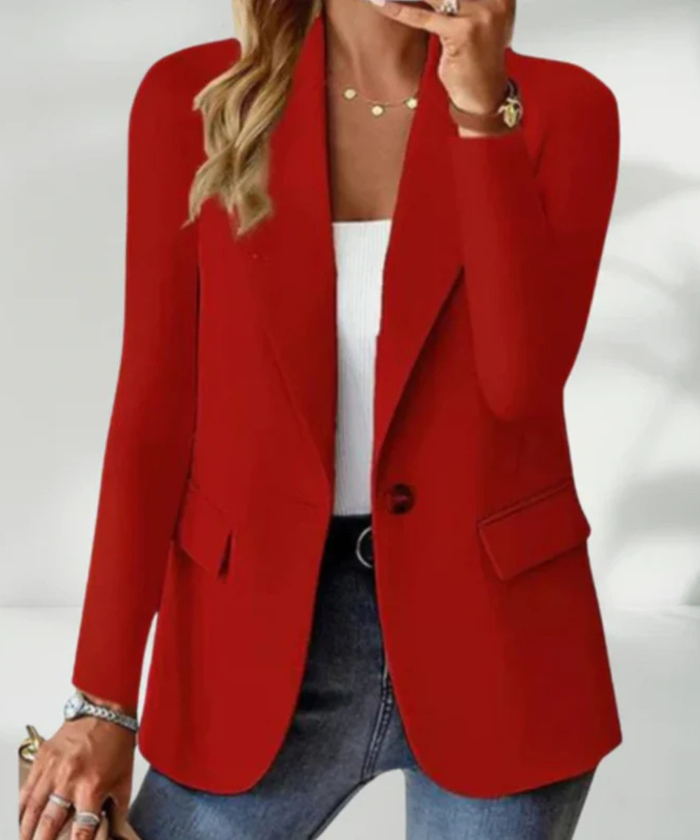 Irene - Signature Button Blazer