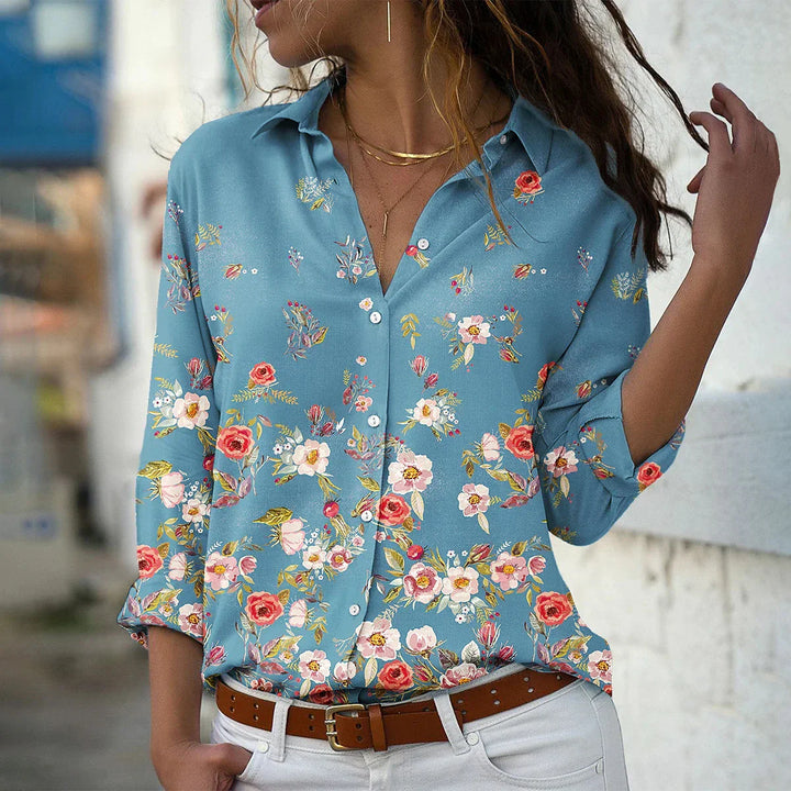 Ellie - Chic Fashion Print Blouse