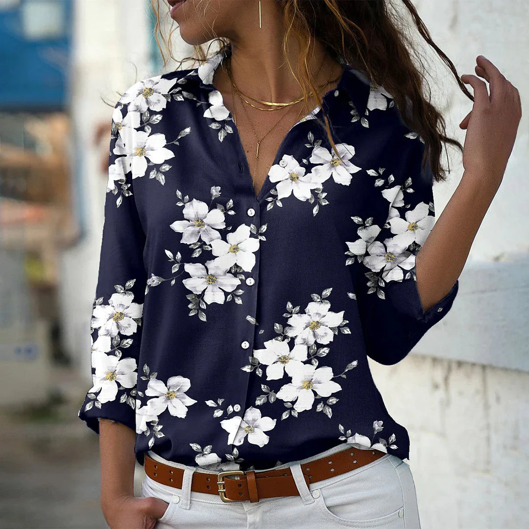 Ellie - Chic Fashion Print Blouse