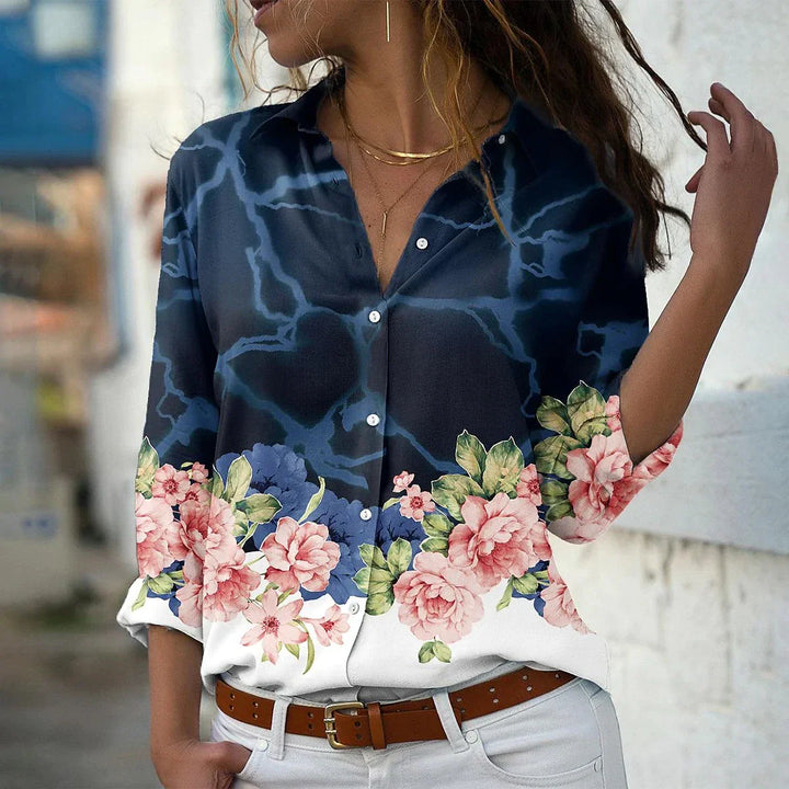 Ellie - Chic Fashion Print Blouse