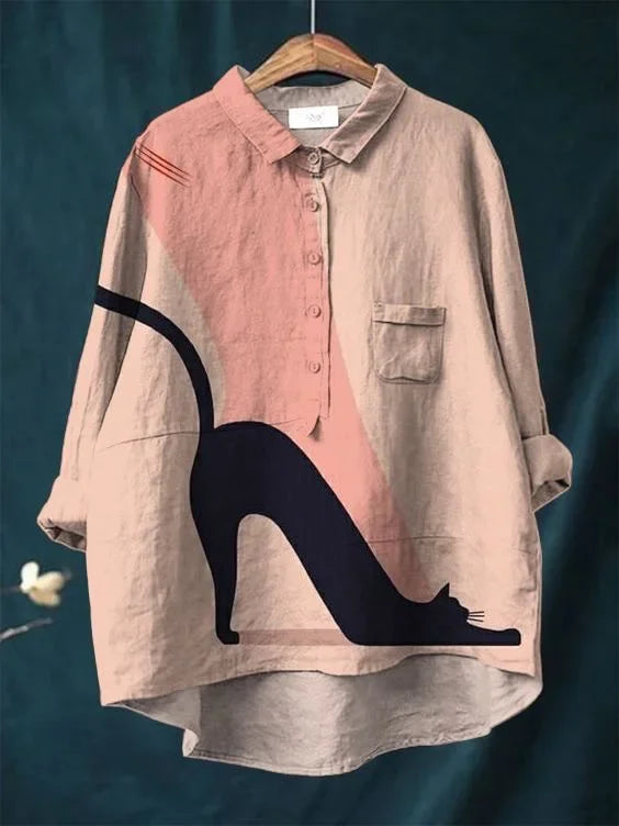 Juliet – Purrfectly Chic Shirt