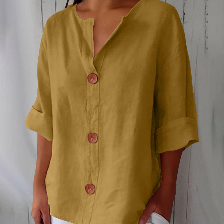 Niley – Casual Charm Button-Up Top