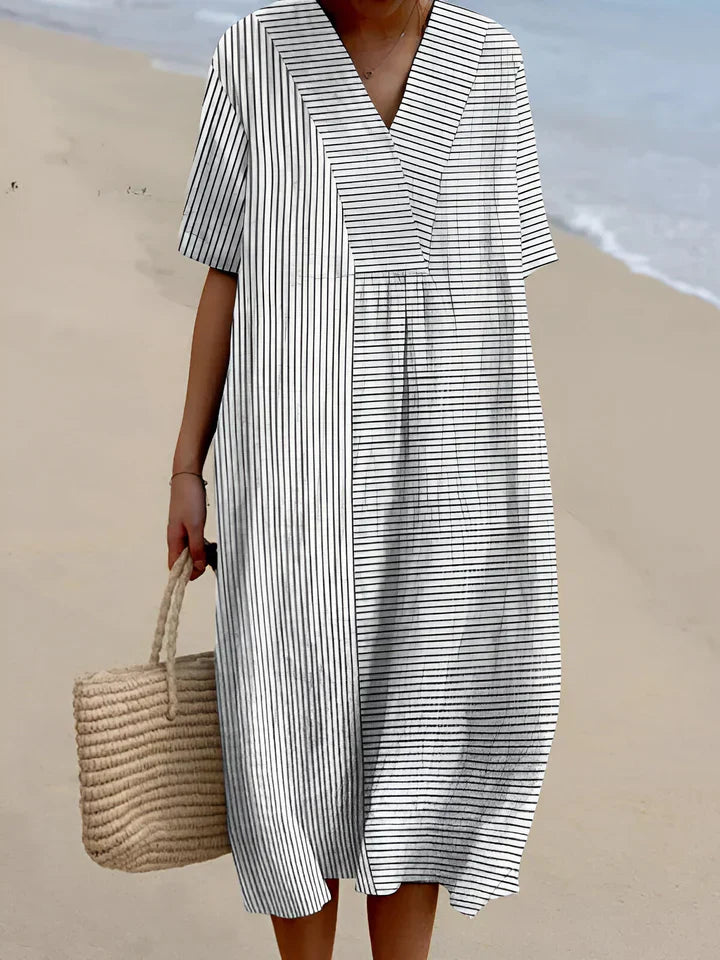 Aliza – Soft Pattern Day Dress