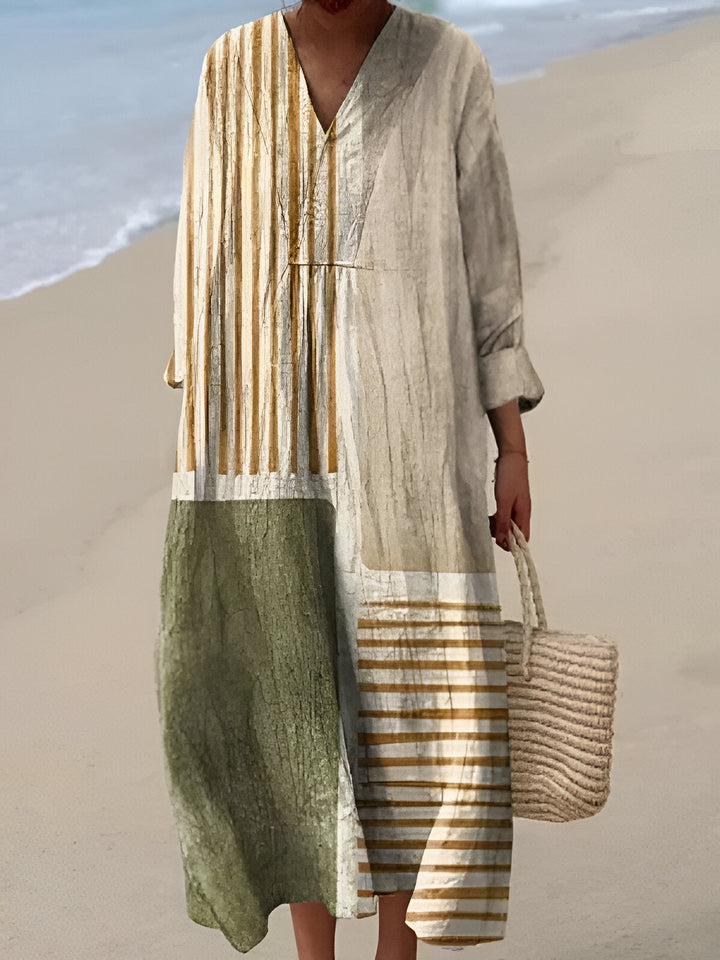 Aliza – Soft Pattern Day Dress