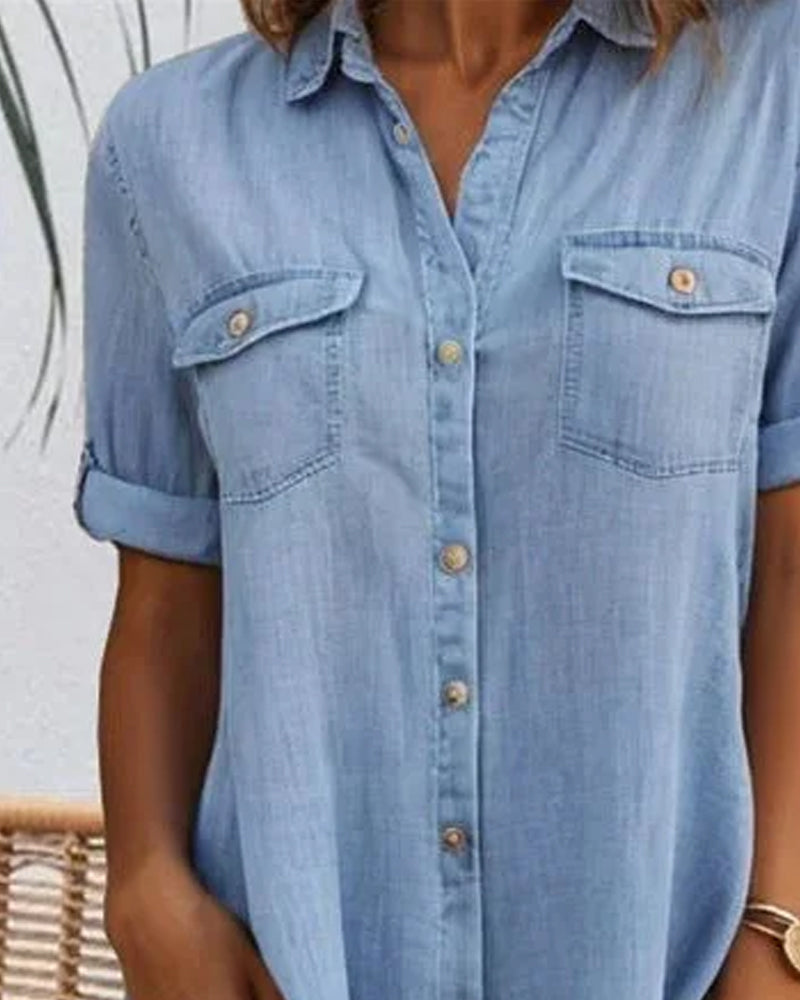 Ella - Casual Shirt Dress
