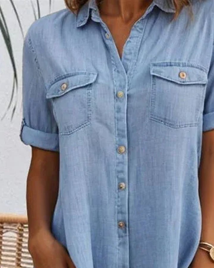 Ella - Casual Shirt Dress