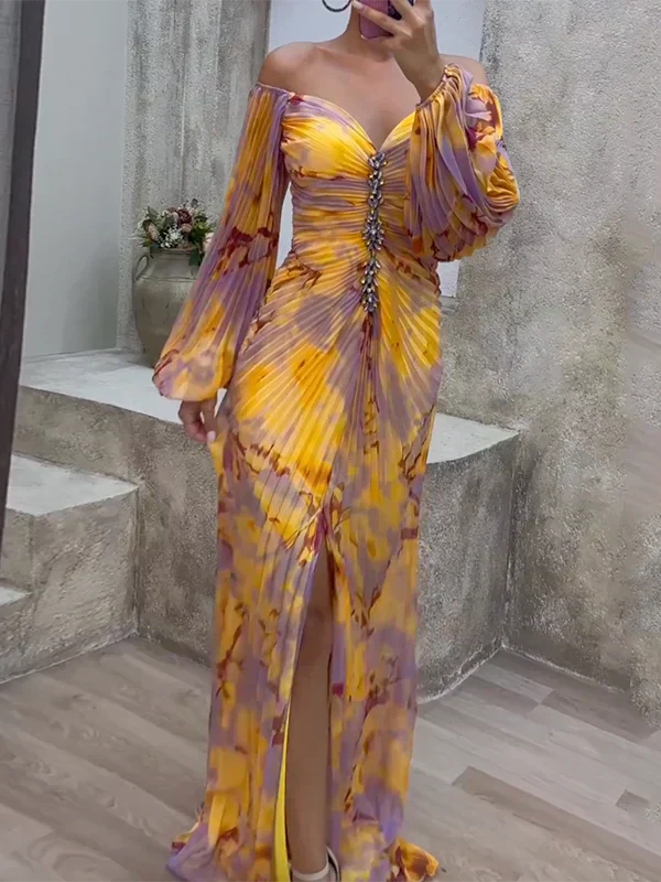 Sloane - Elegant V-Neck Dress