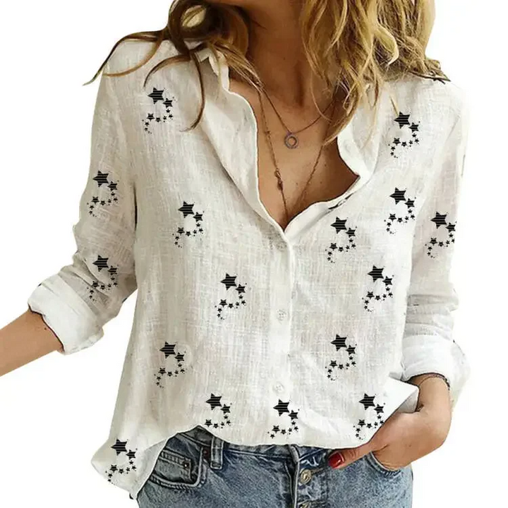 Ivie - Comfy Vintage Bloom Blouse