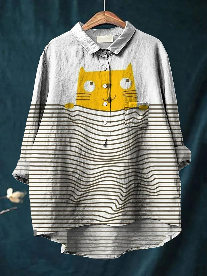 Juliet – Purrfectly Chic Shirt