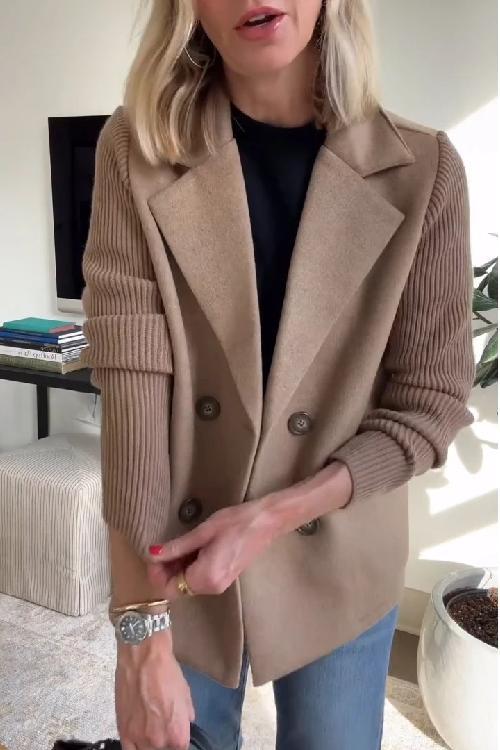 Jennifer – Elegant Knitted Blazer