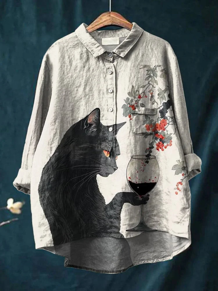 Juliet – Purrfectly Chic Shirt