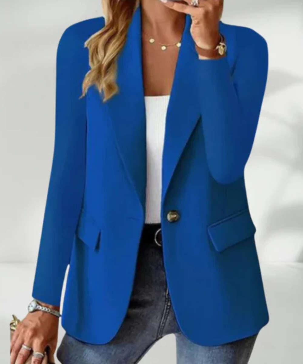 Irene - Signature Button Blazer