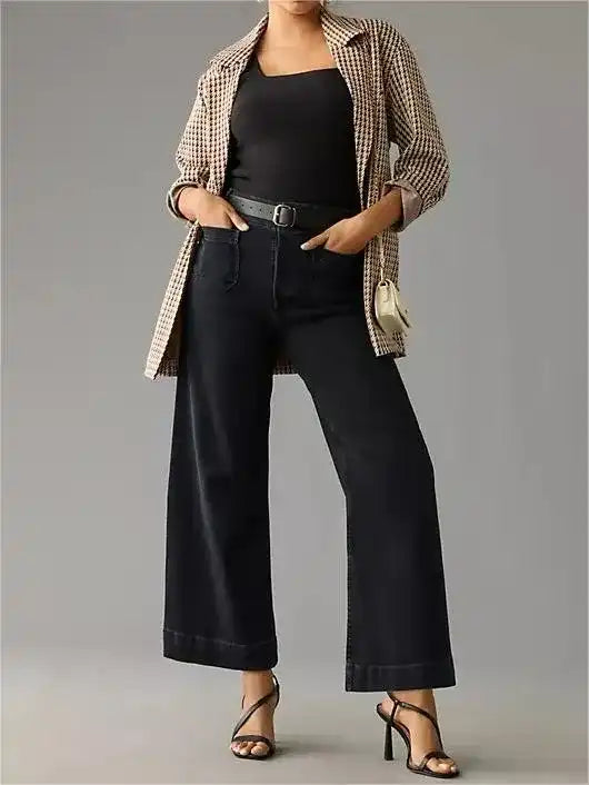 Riley - High Rise Wide Jeans