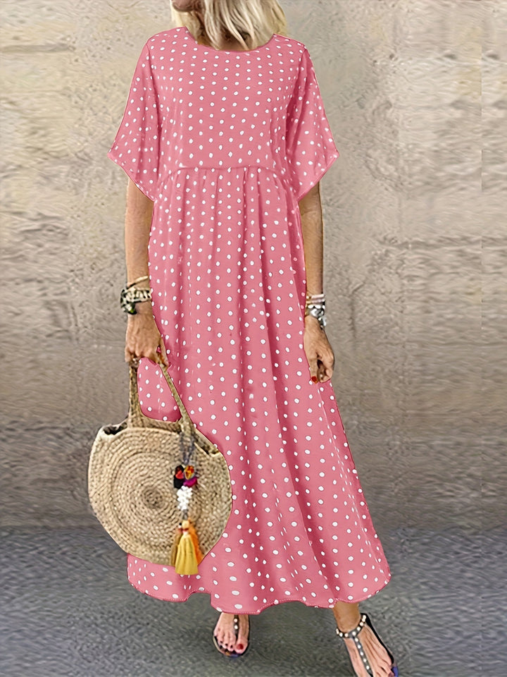 Danelle - Dotted Charm Summer Dress