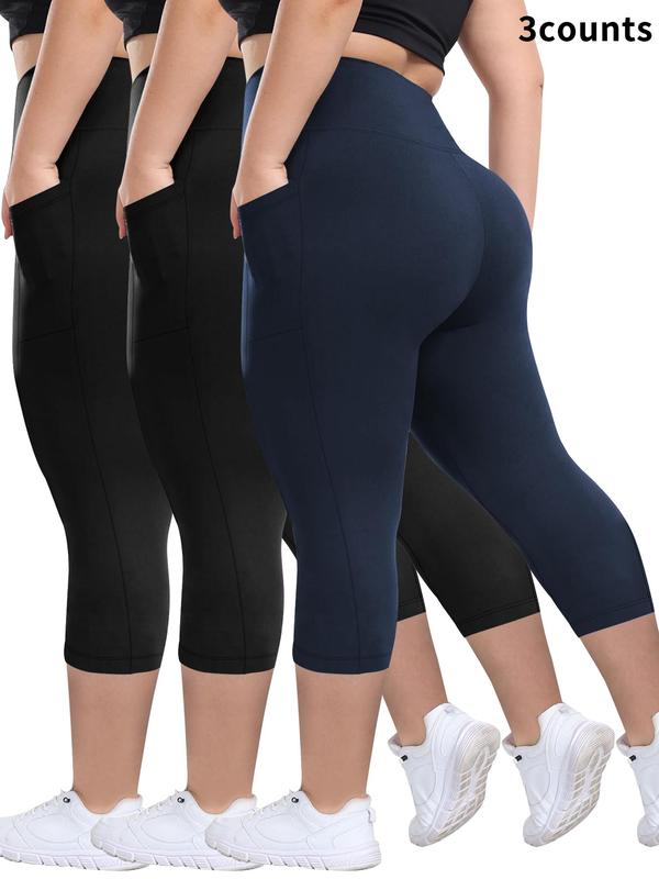 Chiara - Sculpting Capri Leggings (3-Pack)