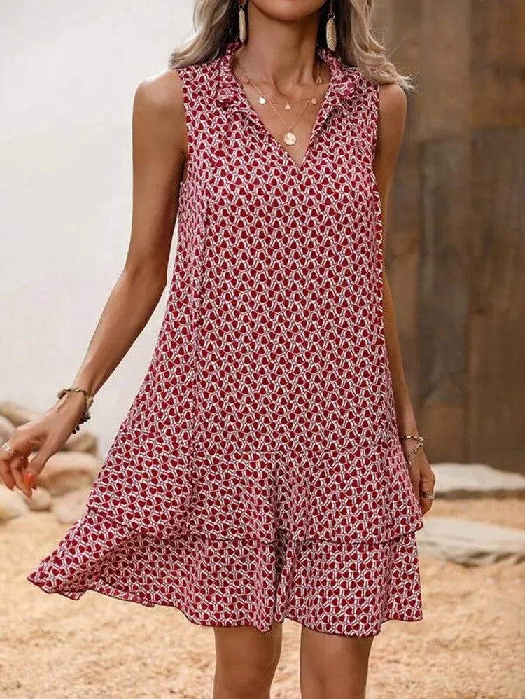 Arabel – Patterned Chic Dress