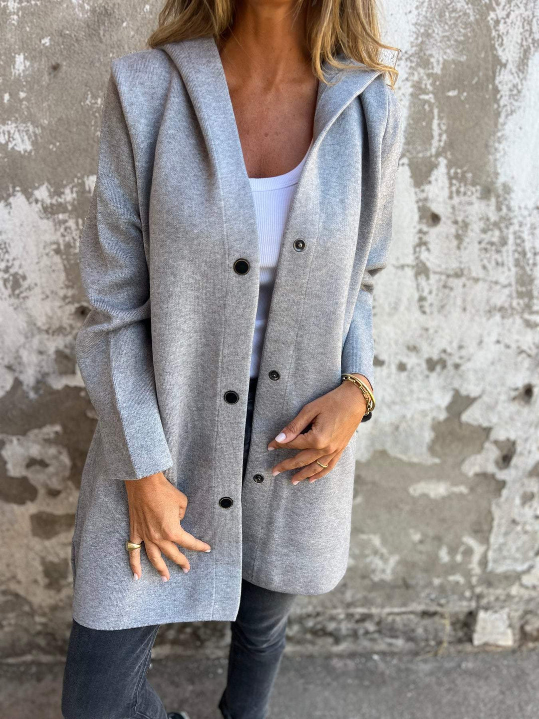 Aurea – Cozy Hooded Cardigan