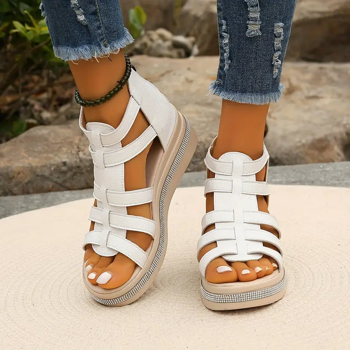 Daniela - Elegant Wedge Sandals