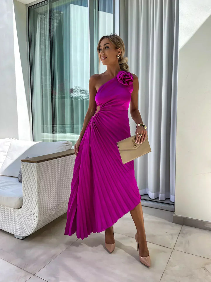 Evie - Elegant Asymmetric Party Dress