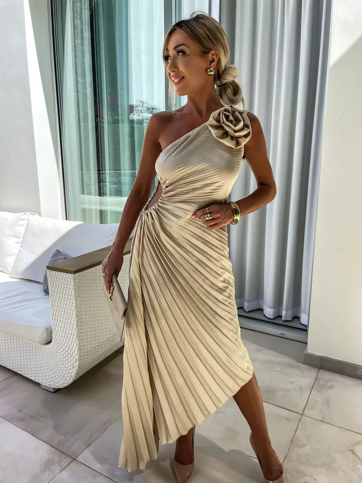Evie - Elegant Asymmetric Party Dress