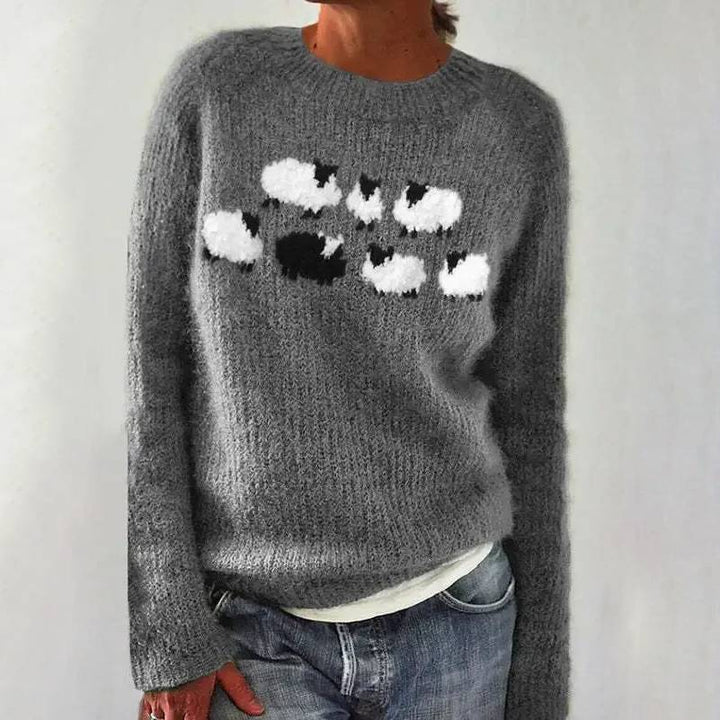 Adeline – Cozy Flock Sweater