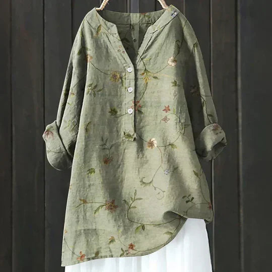 Mathilde – Blossom Breeze Shirt Blouse