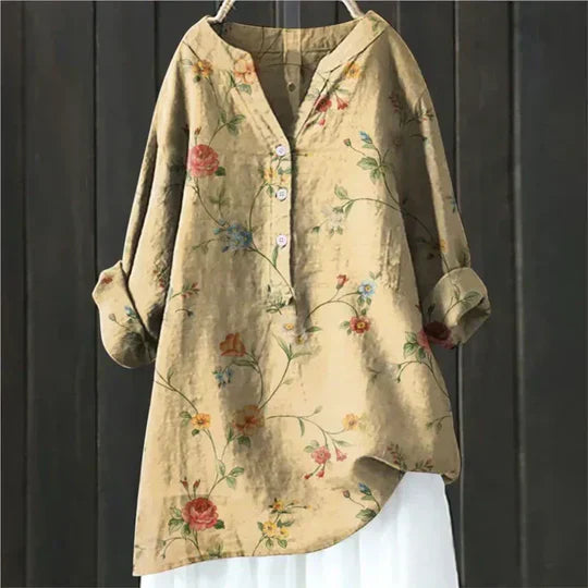 Mathilde – Blossom Breeze Shirt Blouse
