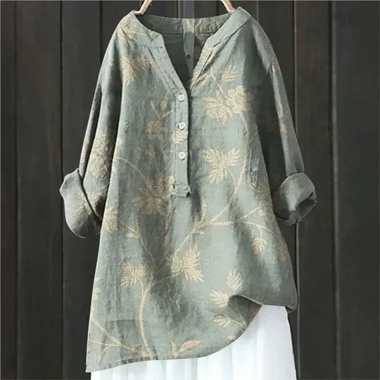 Mathilde – Blossom Breeze Shirt Blouse