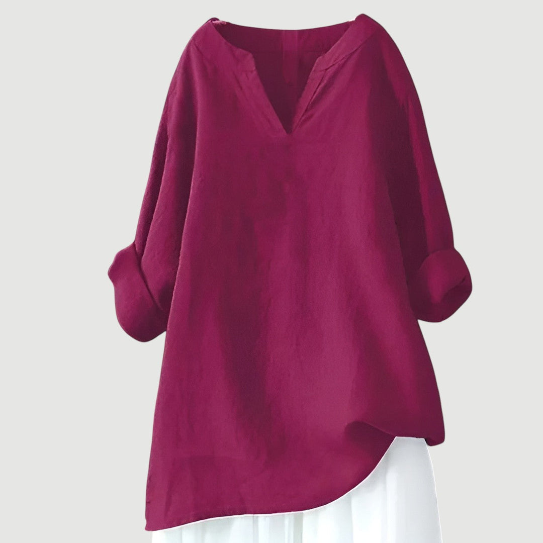 Sofia – Cozy Shirt Blouse