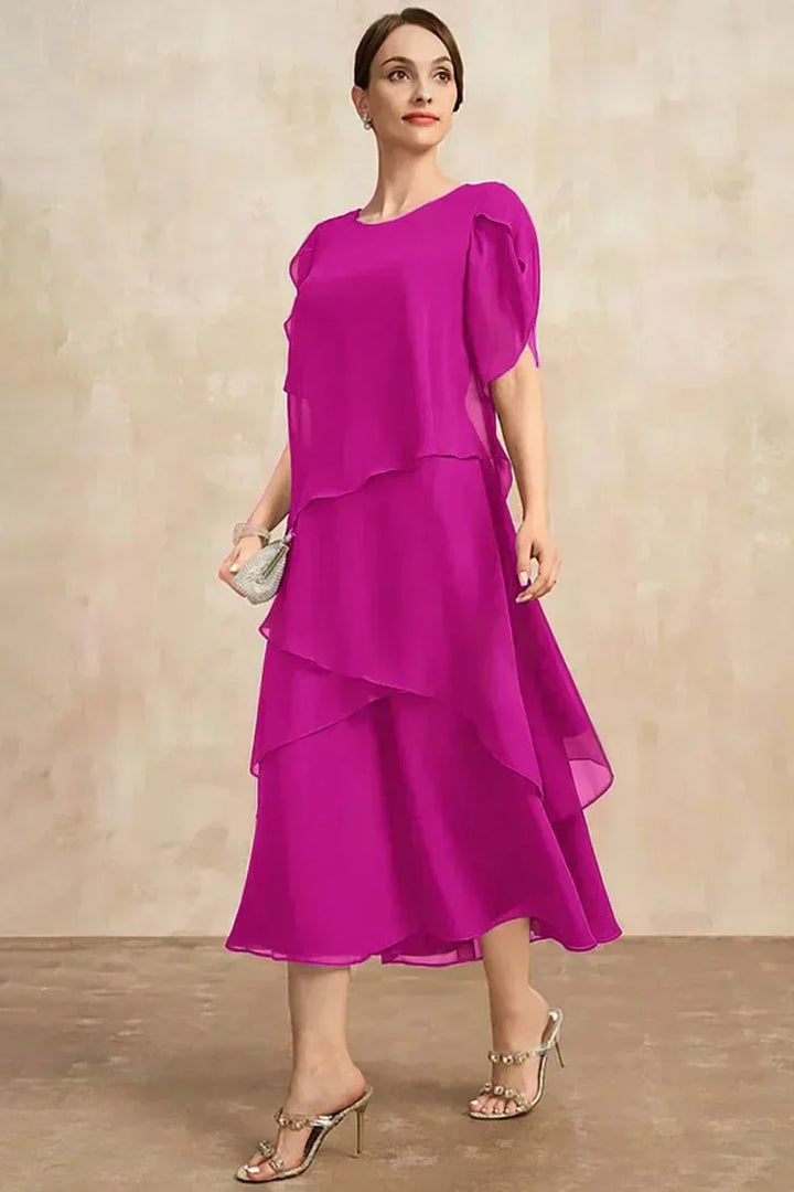 Jena - Classic Chiffon Dress