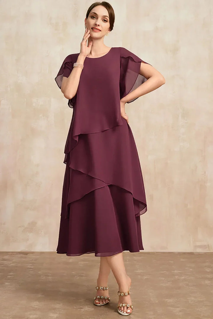 Jena - Classic Chiffon Dress