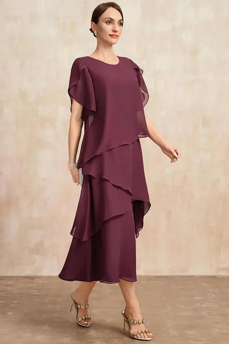 Jena - Classic Chiffon Dress