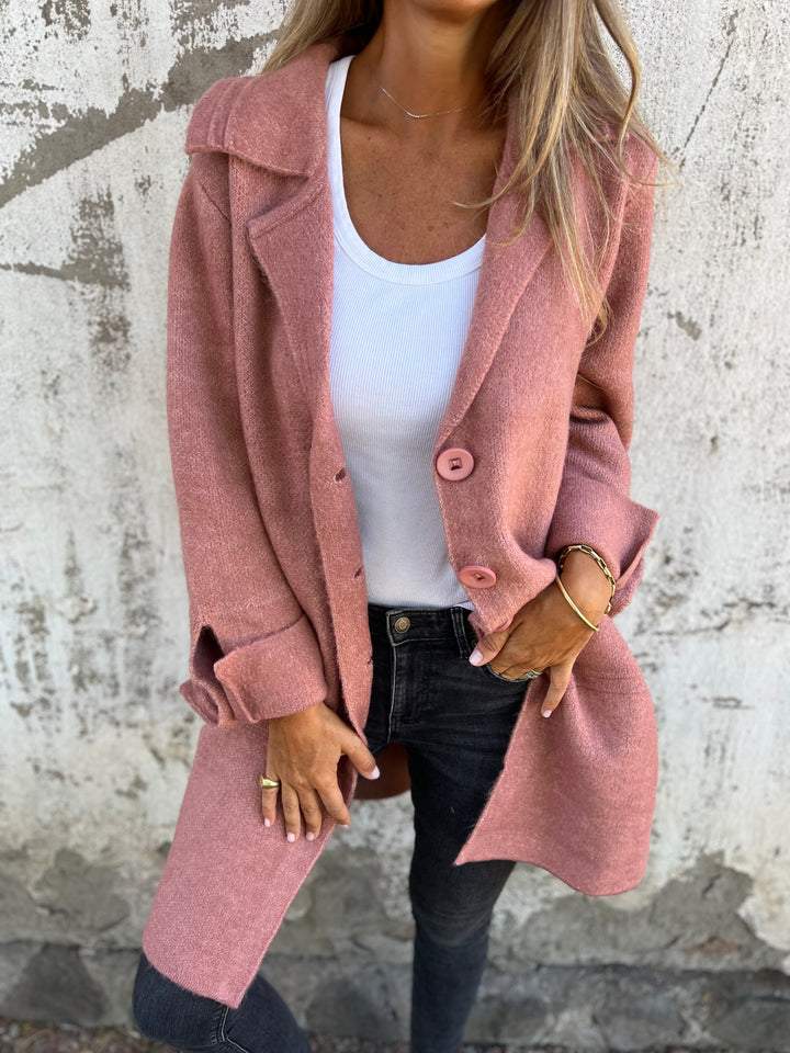 Verna – Chic Mid-Length Cardigan