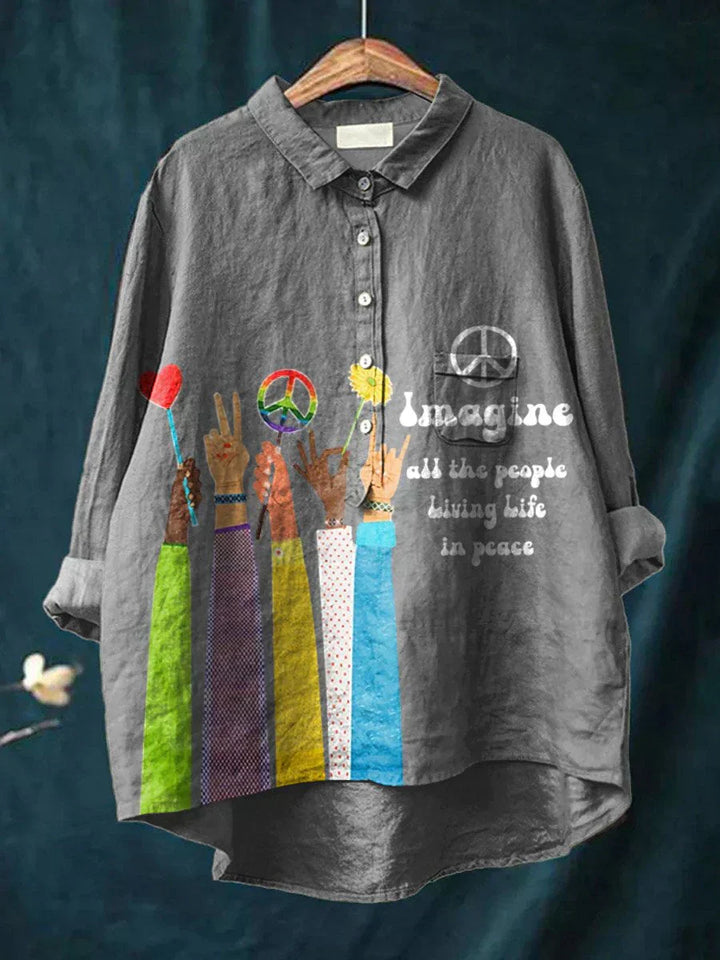 Jasmine – Bohemian Peace Shirt