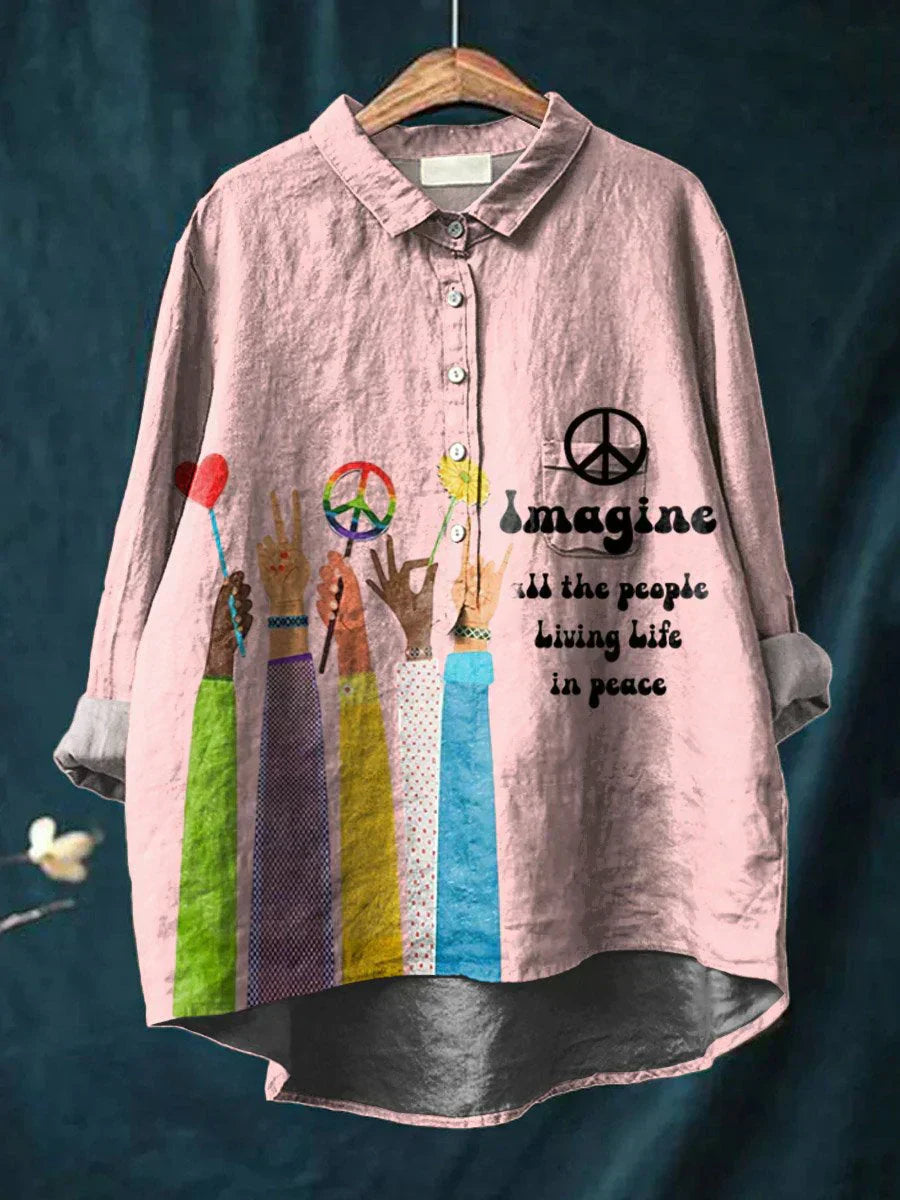 Jasmine – Bohemian Peace Shirt