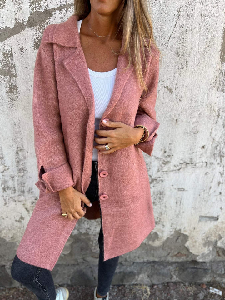 Verna – Chic Mid-Length Cardigan
