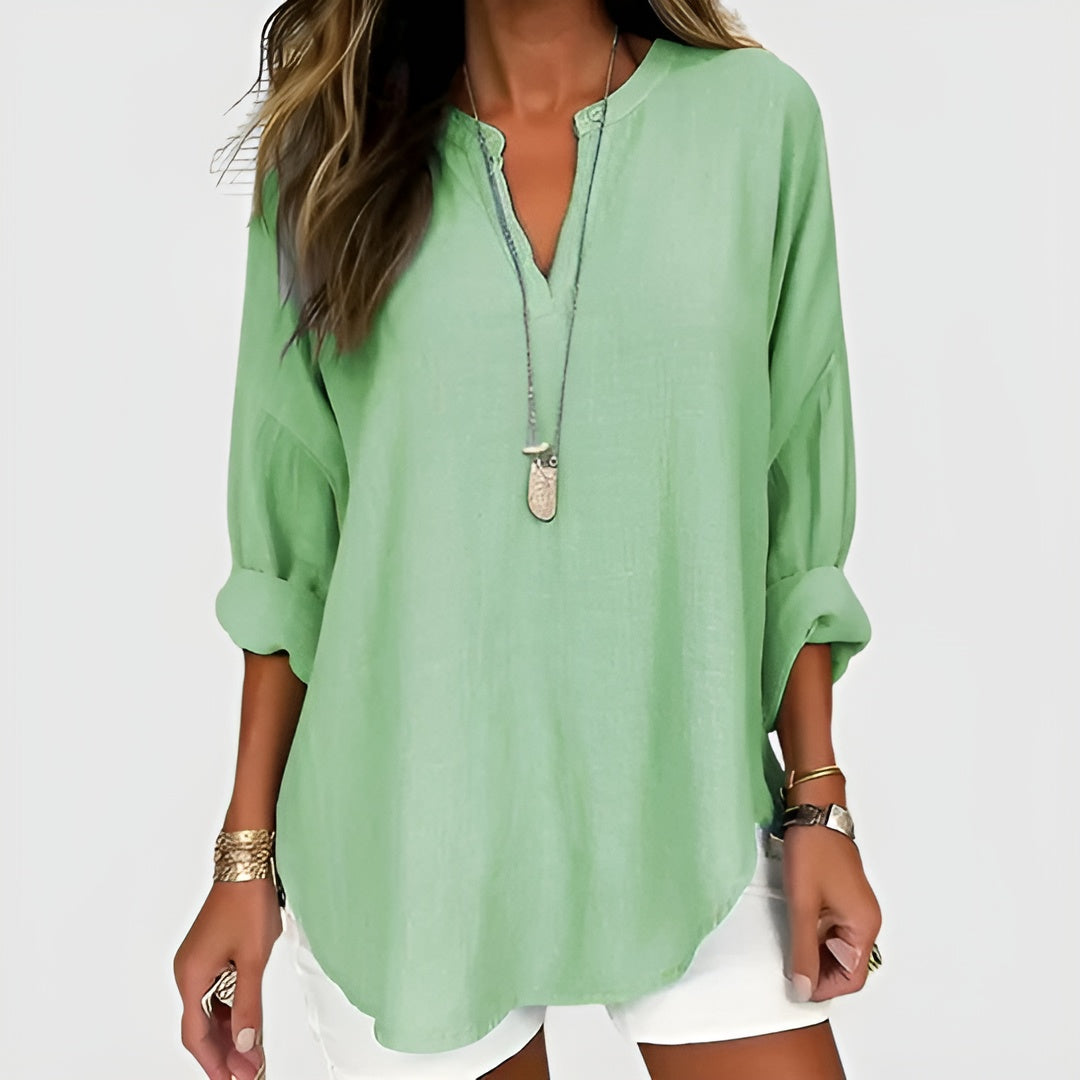Skyla – Effortless Calm Shirt Blouse