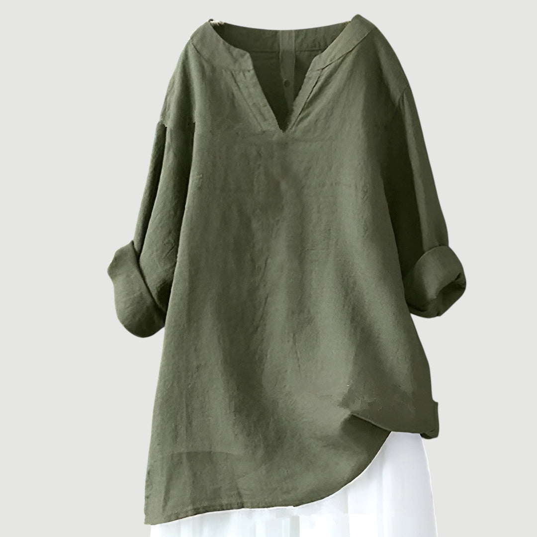 Sofia – Cozy Shirt Blouse