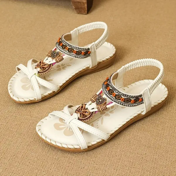Solina – Beaded Comfort Sandals