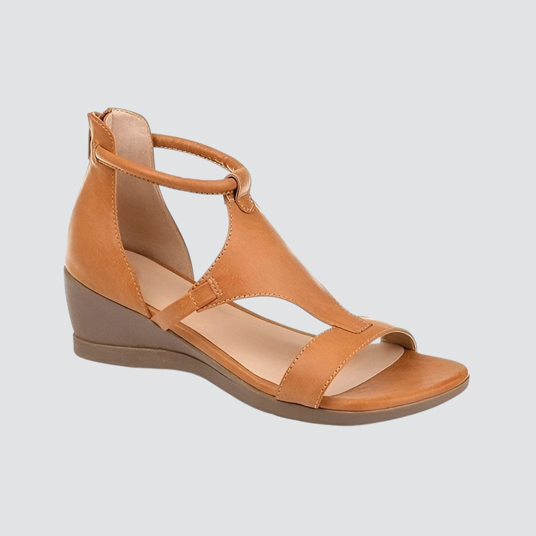 Andrea – Soft Step Wedge Sandals