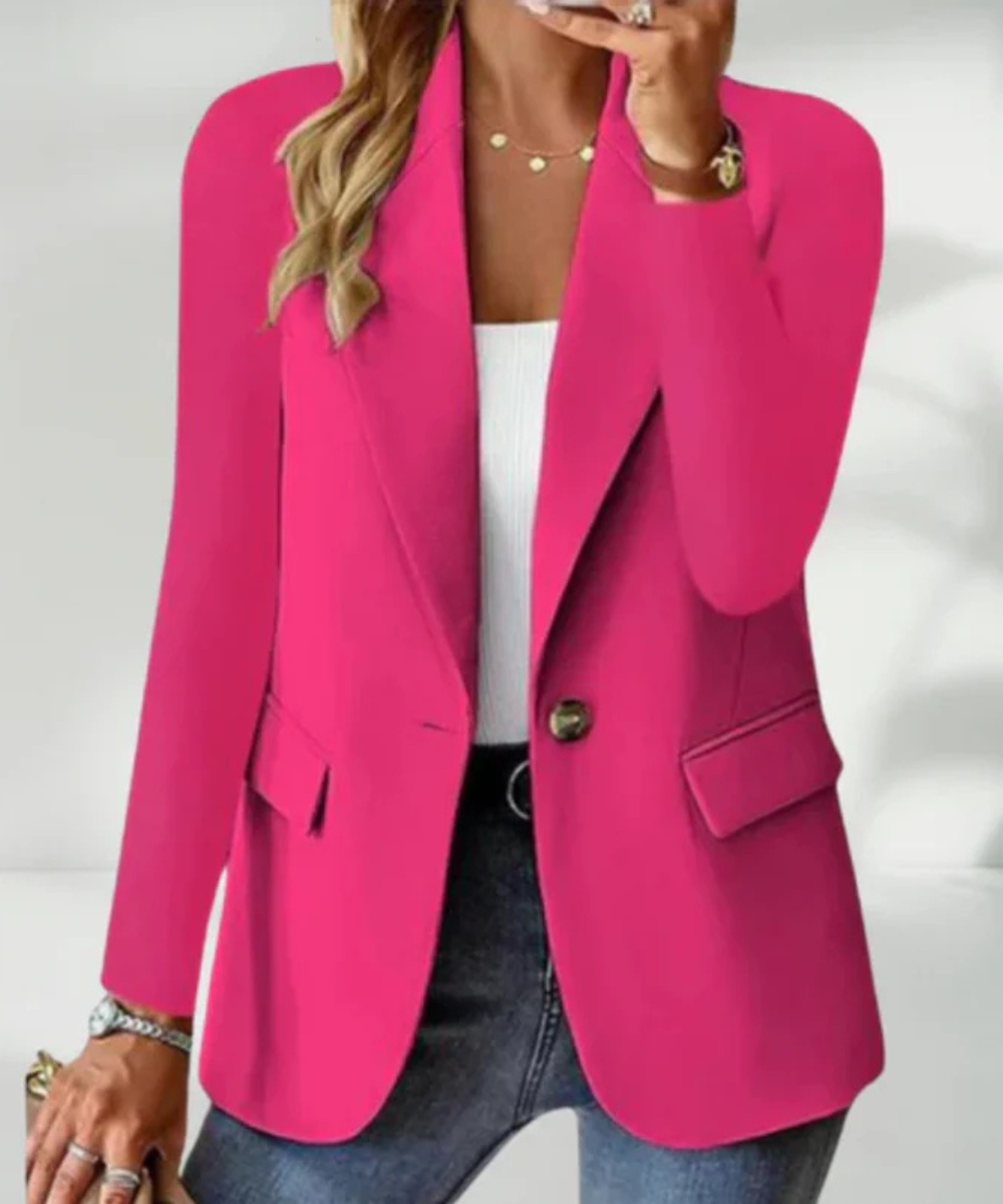 Irene - Signature Button Blazer
