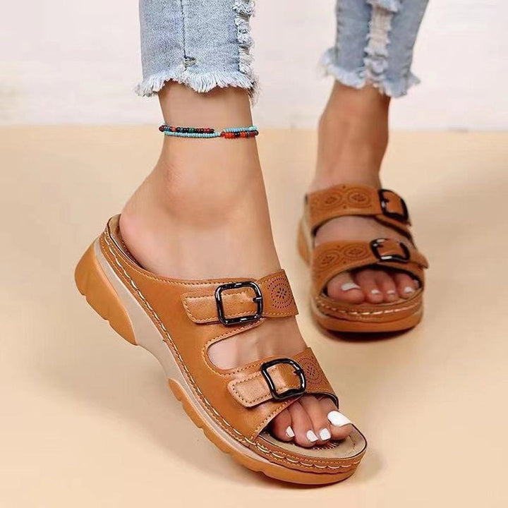 Brenda – Chic Buckle Sandals