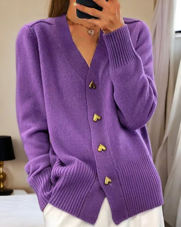 Carol - Charm Knit Cardigan