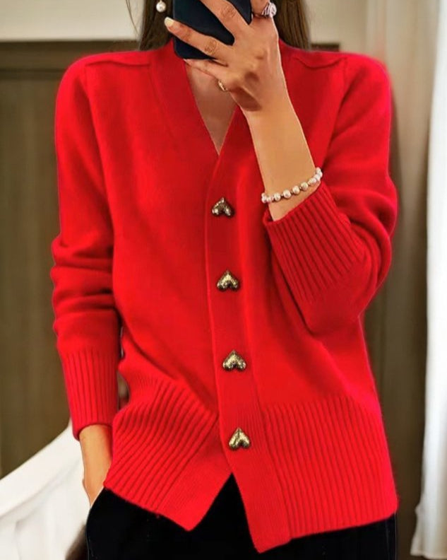 Carol - Charm Knit Cardigan